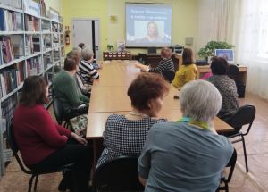 Библио-кафе «Лариса Удовиченко: в кадре и за кадром»