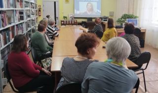 Библио-кафе «Лариса Удовиченко: в кадре и за кадром»