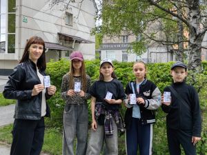 Уличная акция «Как пройти в библиотеку?»