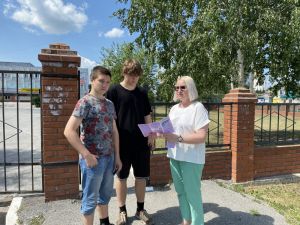 Уличная акция «Пусть всегда будет завтра»
