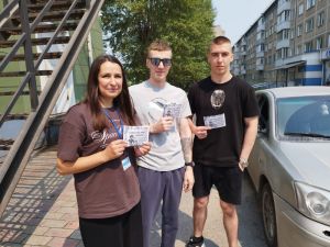 Уличная акция «О семье и семейных ценностях»